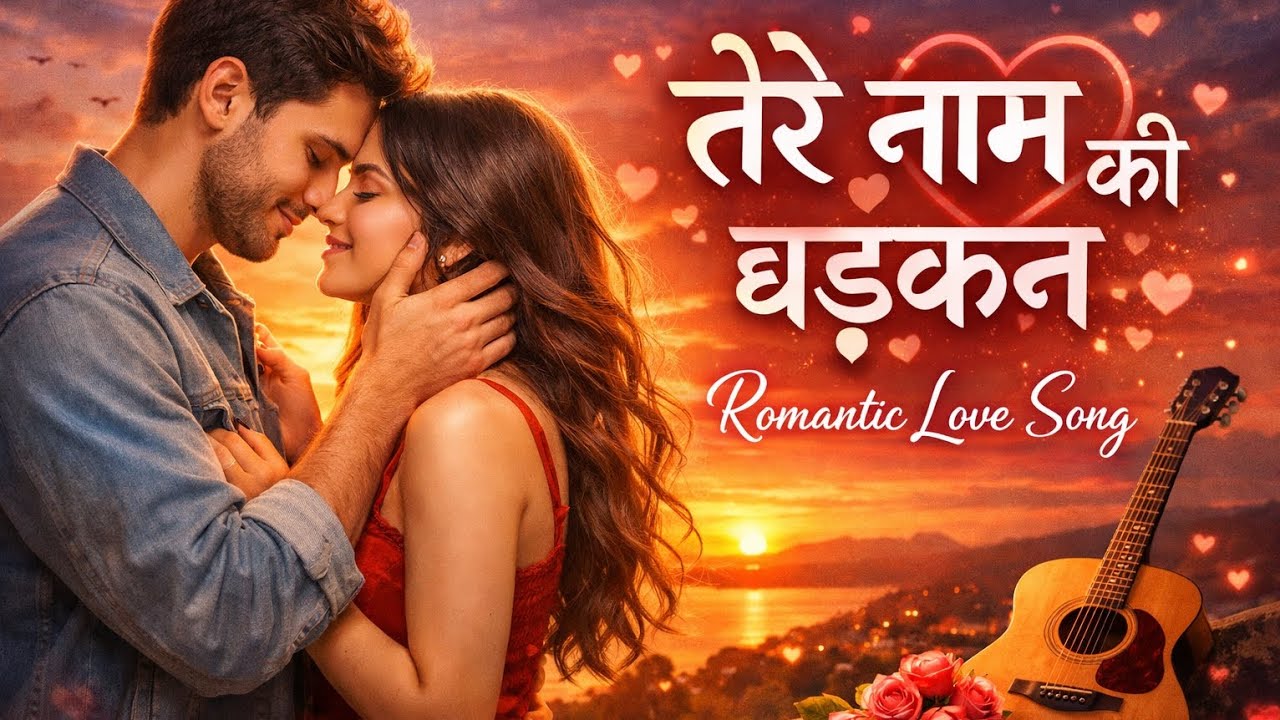 तेरे नाम की धड़कन ❤️ | Romantic Love Song | Heart Touching Hindi Song | New Love Song 2026 