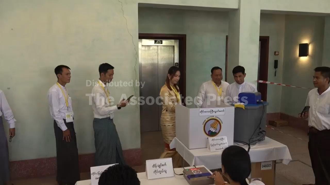 Officials in Myanmar complete preparations for first general election in five years; AP explains