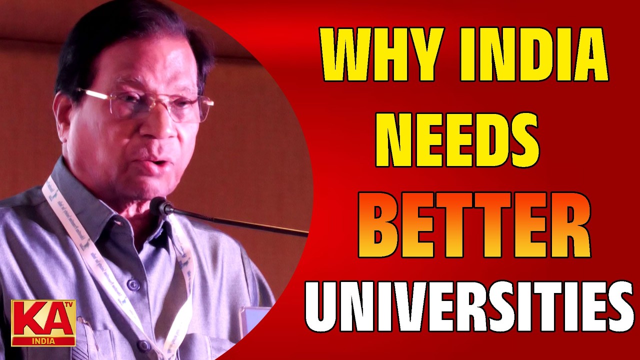 Why India Must Improve University Rankings & Accreditation | Dr G Viswanathan | EPSI | KATV India