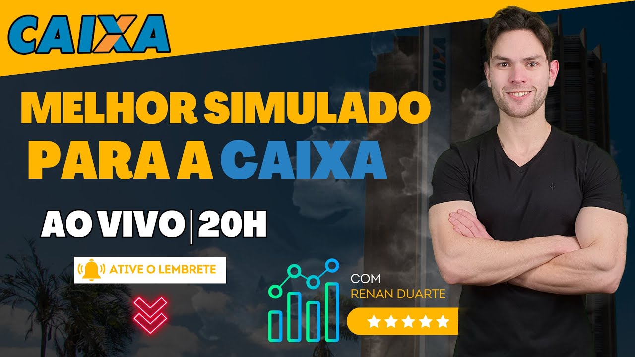 Concurso Caixa 2024 - SIMULADO de Conhecimentos Bancários
