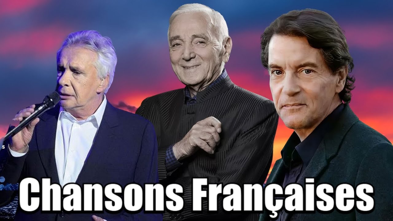 Nostalgie Chansons Françaises Mix 60s 70s 80s ♫ Charles Aznavour, Francis Cabrel, Michel Sardou,...