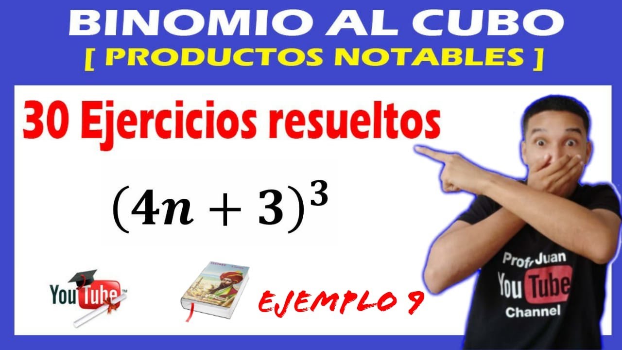 🚀 👉 Cubo de un Binomio PRODUCTOS NOTABLES | 💥 Súper FÁCIL [ Para PRINCIPIANTES ] ✅