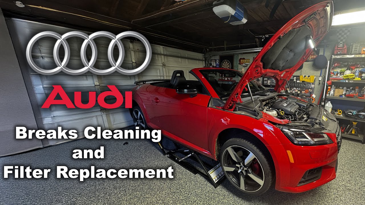 Audi TT - Breaks Cleaning and Filter Replacement | Gut's Garage