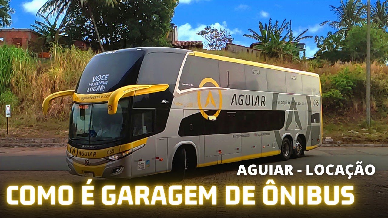 🟠 MOSTRANDO OS ÔNIBUS DA AGUIAR LOCAÇÃO. UM DELES TAVA VINDO DE ITZ MA