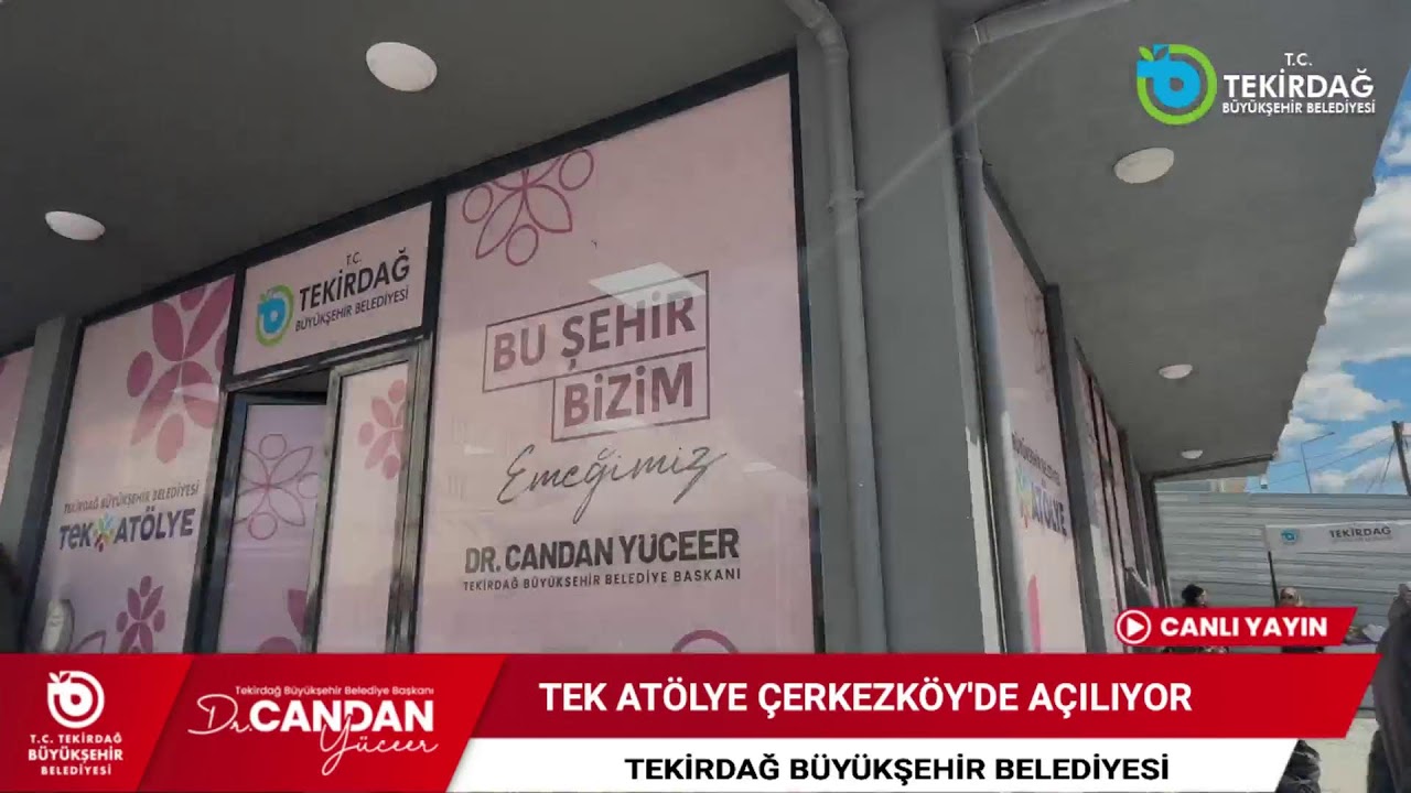 TEK ATÖLYE ÇERKEZKÖY'DE AÇILIYOR