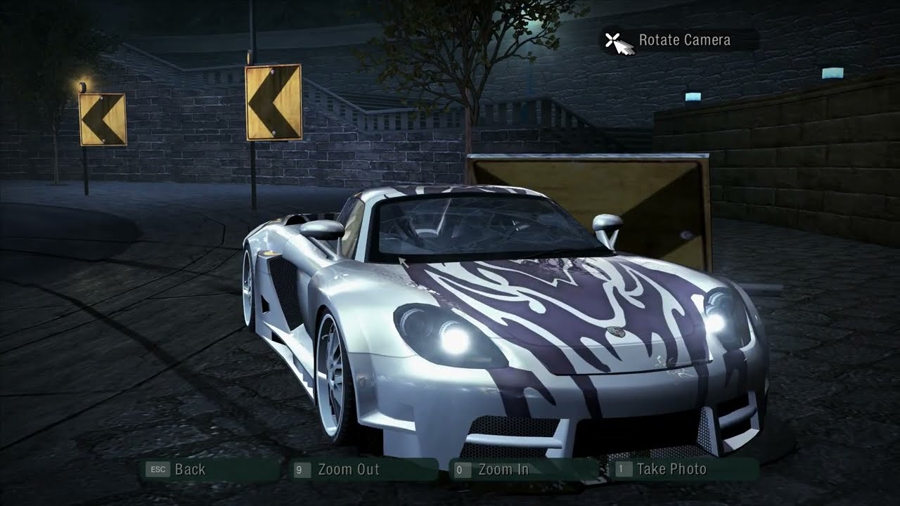 NFS Carbon Porsche Carrera GT Customization + Showcase