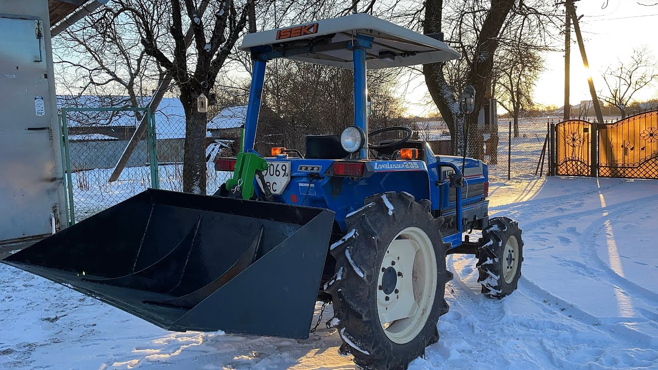 Ковш на мінітрактор !