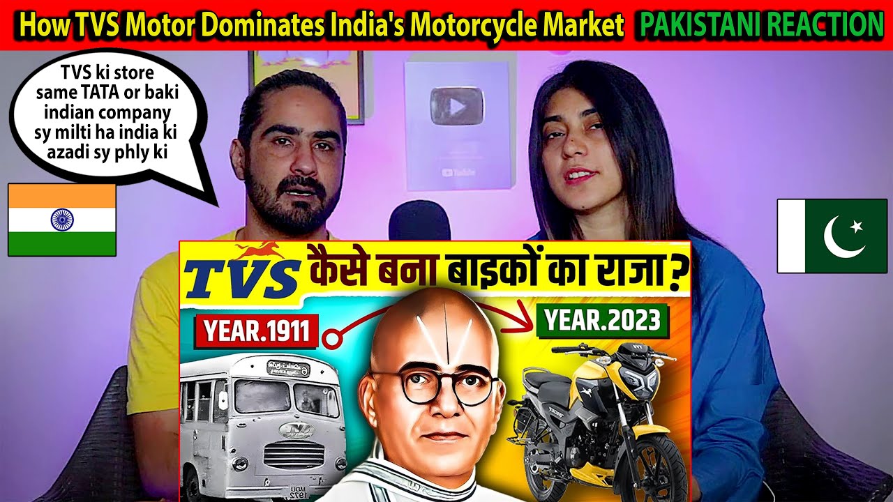 How TVS Motor Dominates India's Motorcycle Market | Pakistani Reaction ON indian Bikes