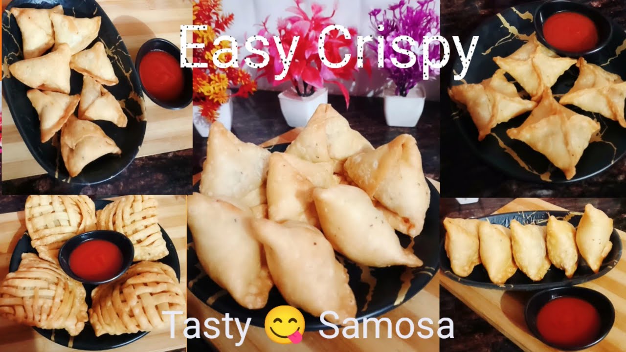 अलग-अलग प्रकार से बनाएं घर पर ही स्वादिष्ट और कुरकुरा समोसा | Easy 4 Different Style Samosa Recipe |