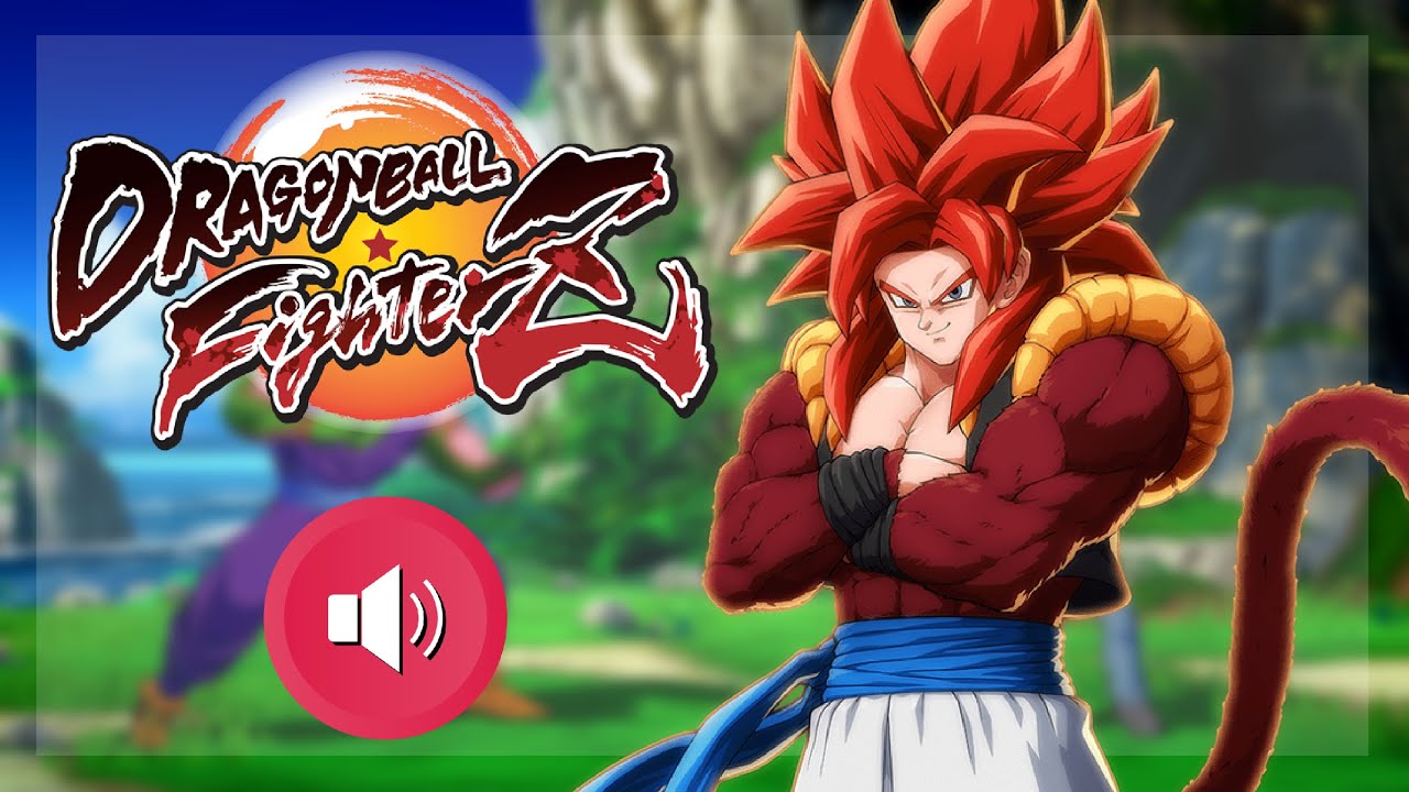 DRAGON BALL FighterZ - Gogeta (SS4) Voice Clips