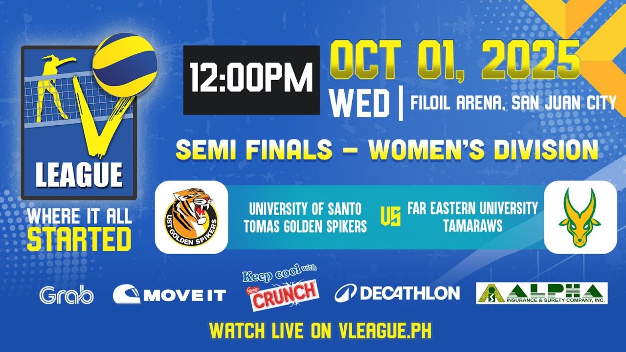 UST vs. FEU - Full Match | Semifinals G1 | 2025 V-League Collegiate Challenge Men's Category