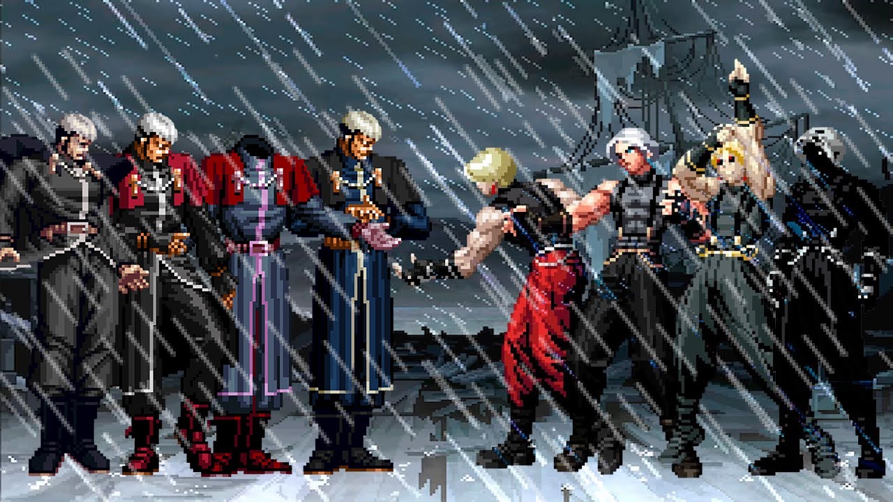 [KOF Mugen] Goenitz Team vs Adel Bernstein Team