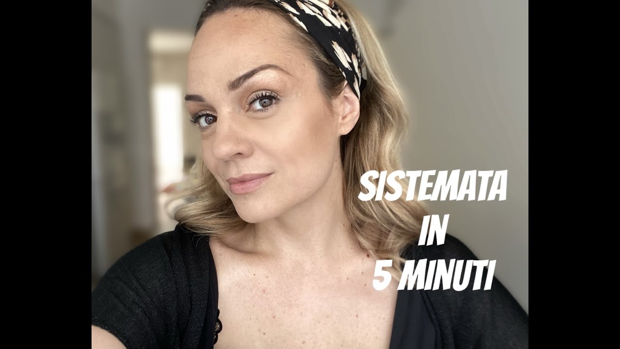 Mi sistemo in 5 minuti