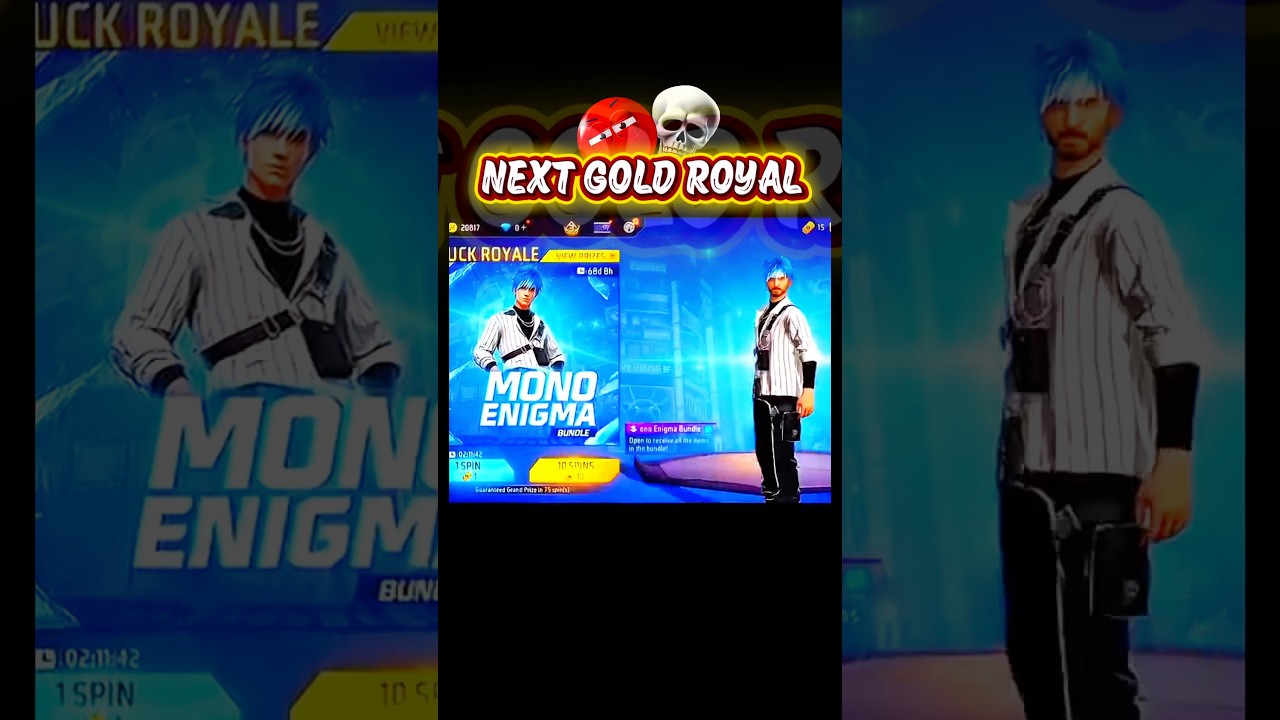 NEXT GOLD ROYAL👀 #freefire #trending #shorts