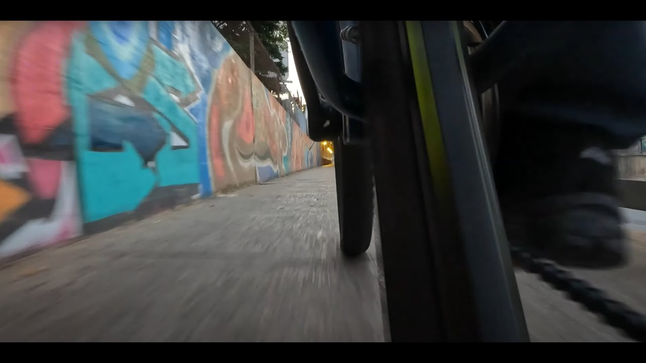 Testing Viewing Angles on bike recordings