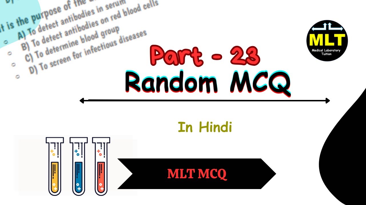 random mcq in hindi  || MLT mcq question answer