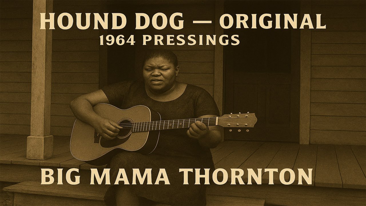 Big Mama Thornton &ndash; HOUND DOG  (1964) [ ORIGINALPRESSINGS] | Rare Female Blues Legend
