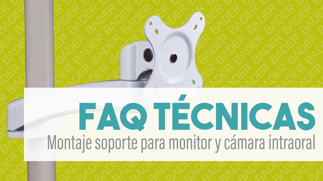 ¿Como montar el Soporte para monitores? | BADER®️