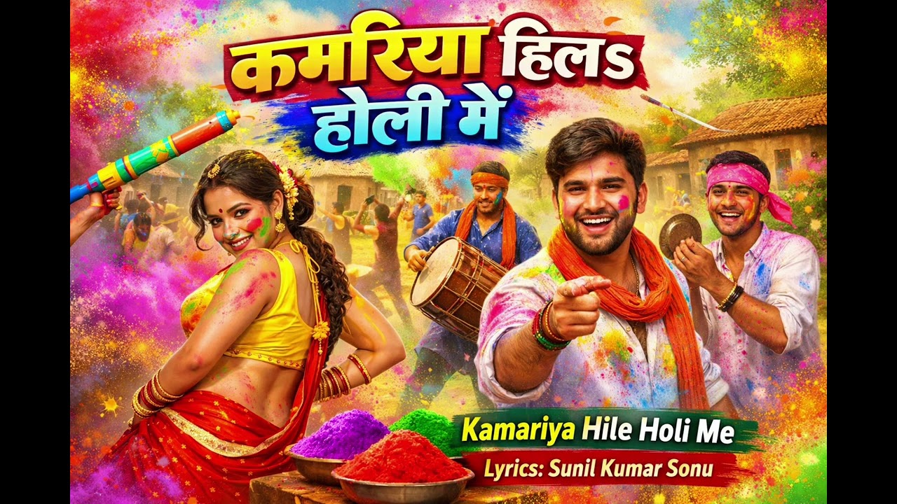 Kamariya Hile Holi Me | कमरिया हिले होली में | Bhojpuri Holi Song 2026 |Sunil Kumar Sonu