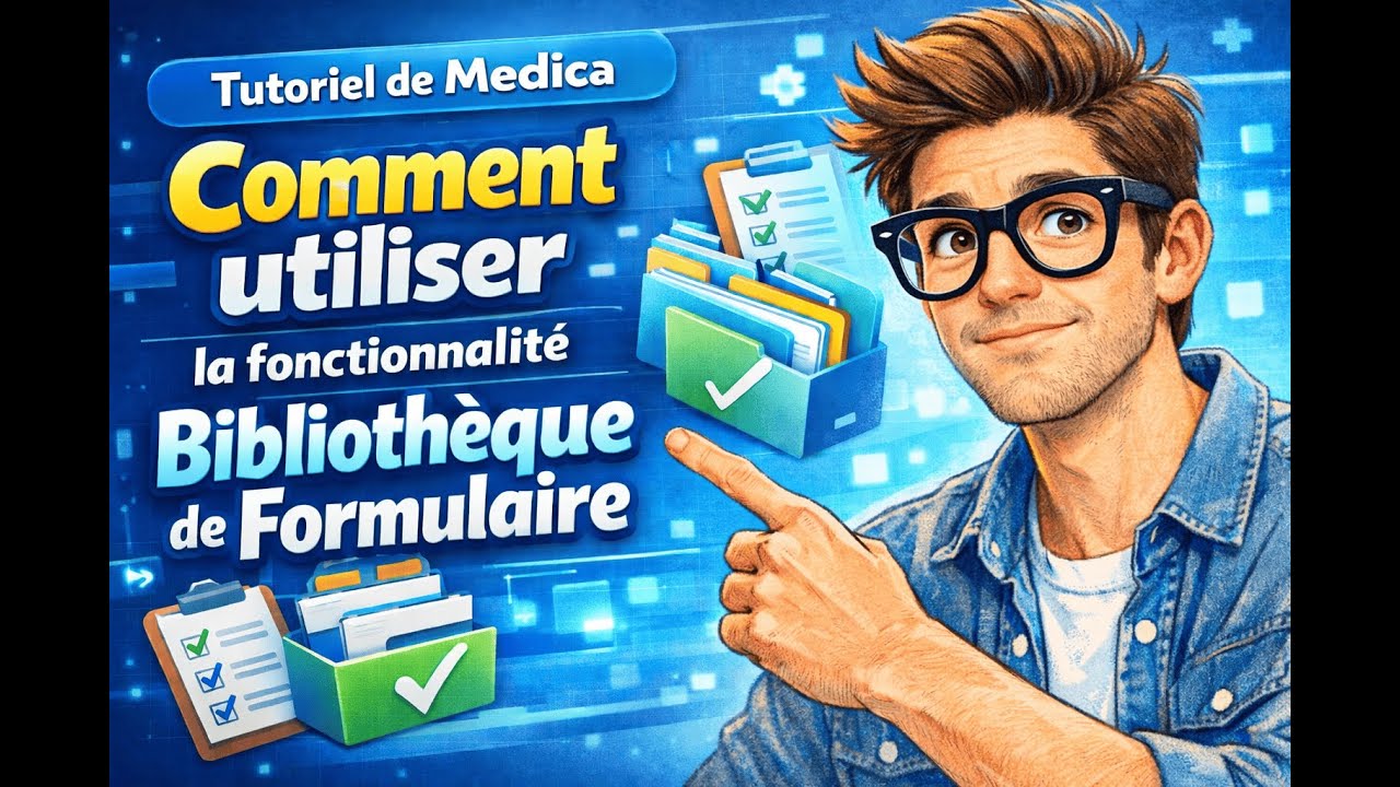 Tutoriel de Medica | Comment utiliser la fonctionnalité bibliothèque de formulaire