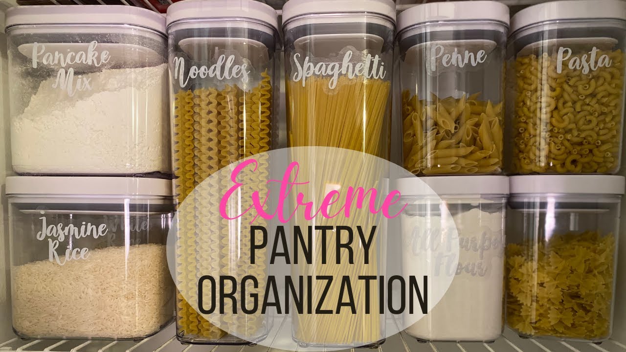 Extreme Small Pantry Organization | Amazon and Dollar Tree