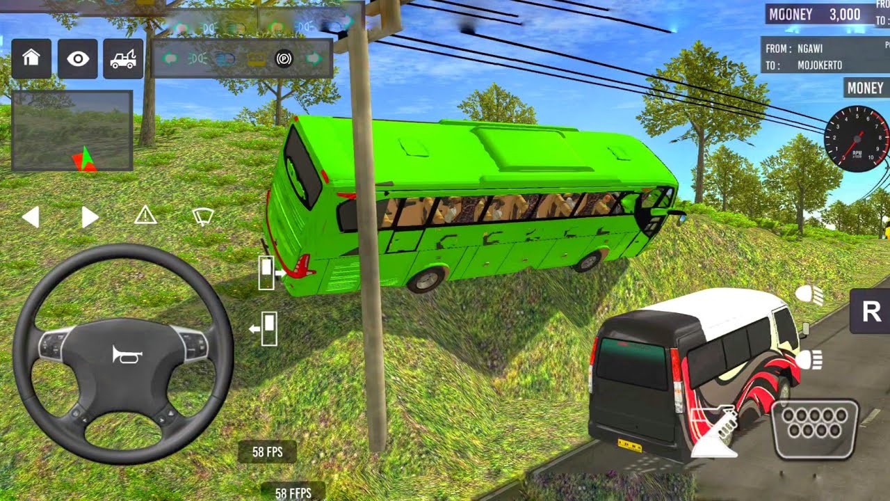 😜BUS SIMULATOR INDONESIA ll Euro Coach Bus Simulator