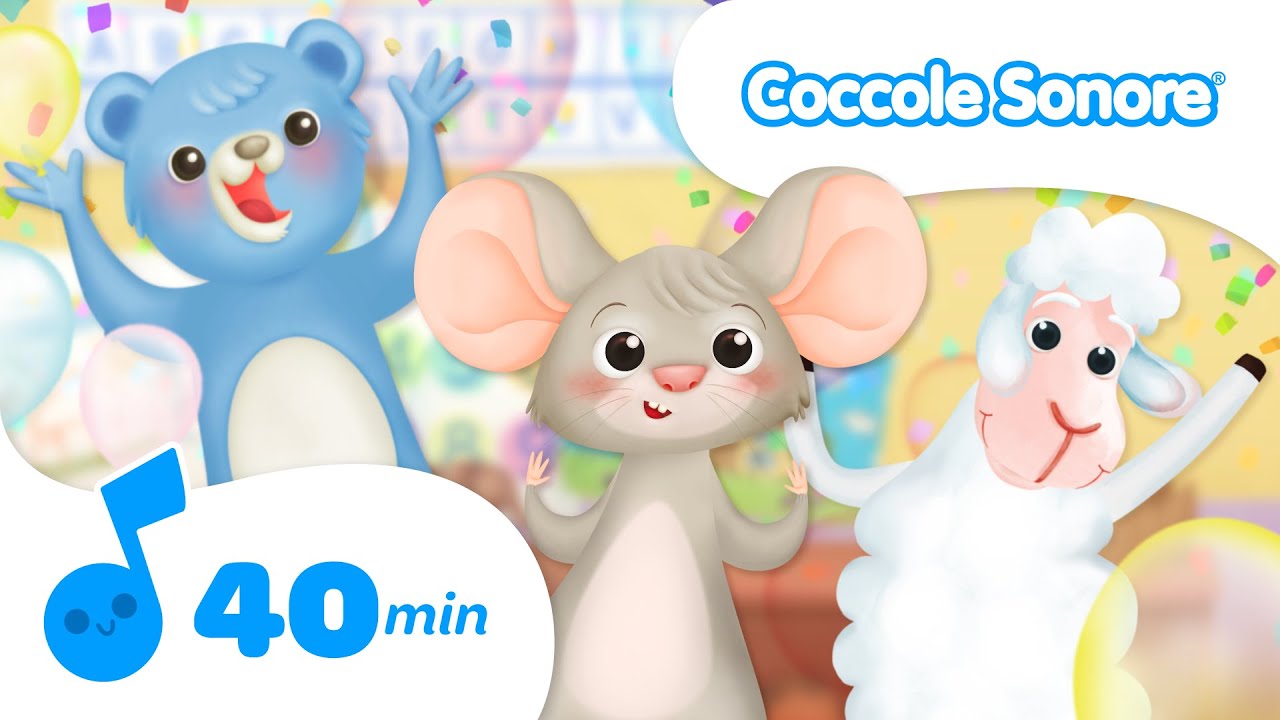 Baby Party 🎉 - Le Pi&ugrave; Belle Canzoni Per Bambini - 40 Minuti - Coccole Sonore