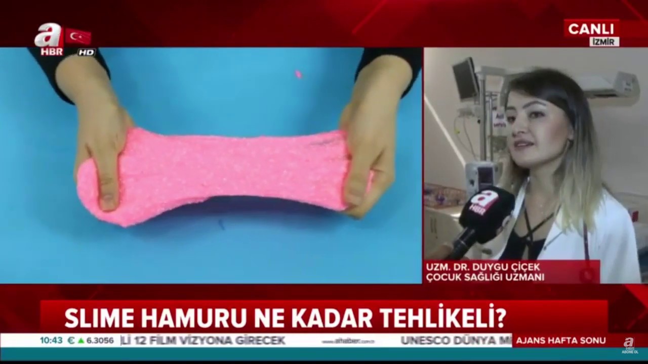 Çocuklarımızın her gün oynadığı slime hamuru tehlikeli mi?