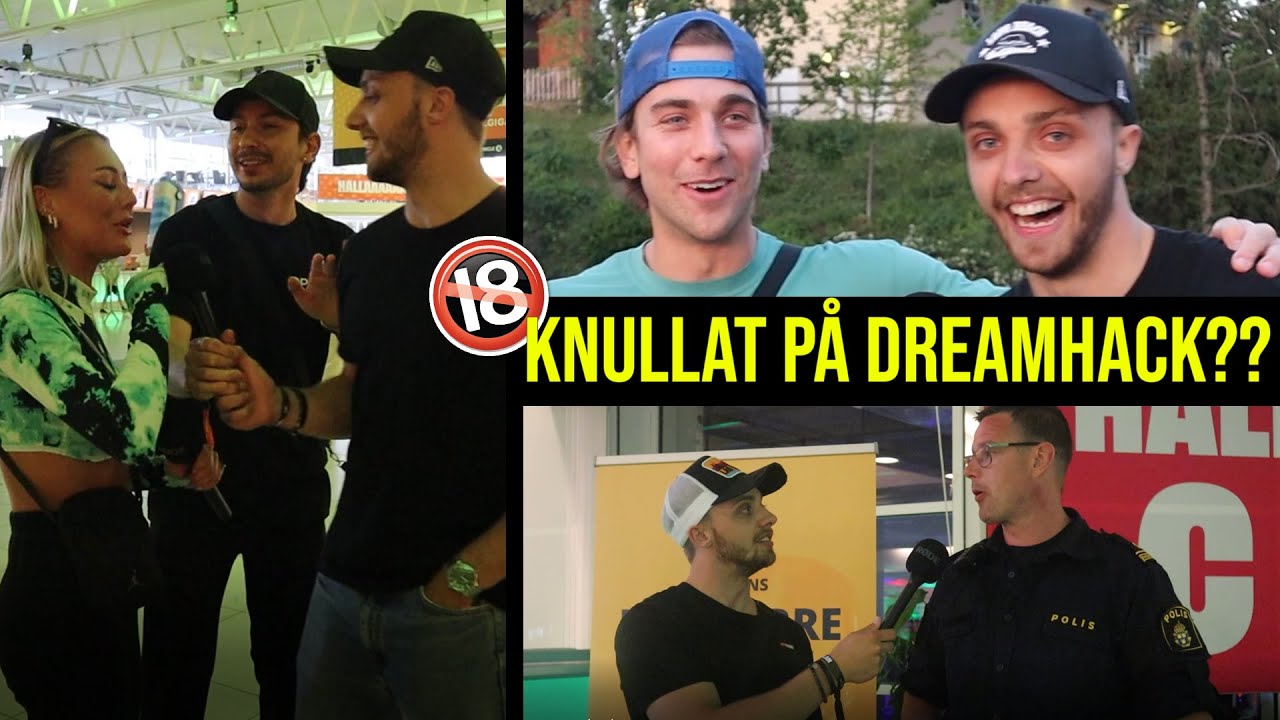 Intervjuar folk på Dreamhack - feat SampeV2, Daniel Norlin & ThatsAnton