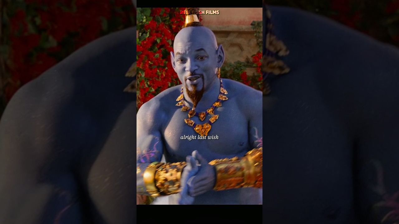 Aladdin is the only one to do this to Genie #aladdin #disney #movie