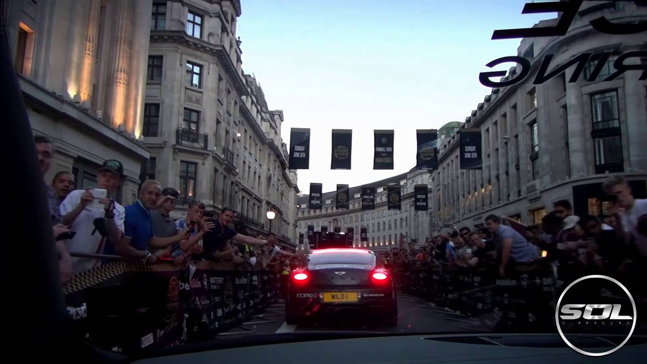 Gumball 3000: INSANE LONDON CROWDS