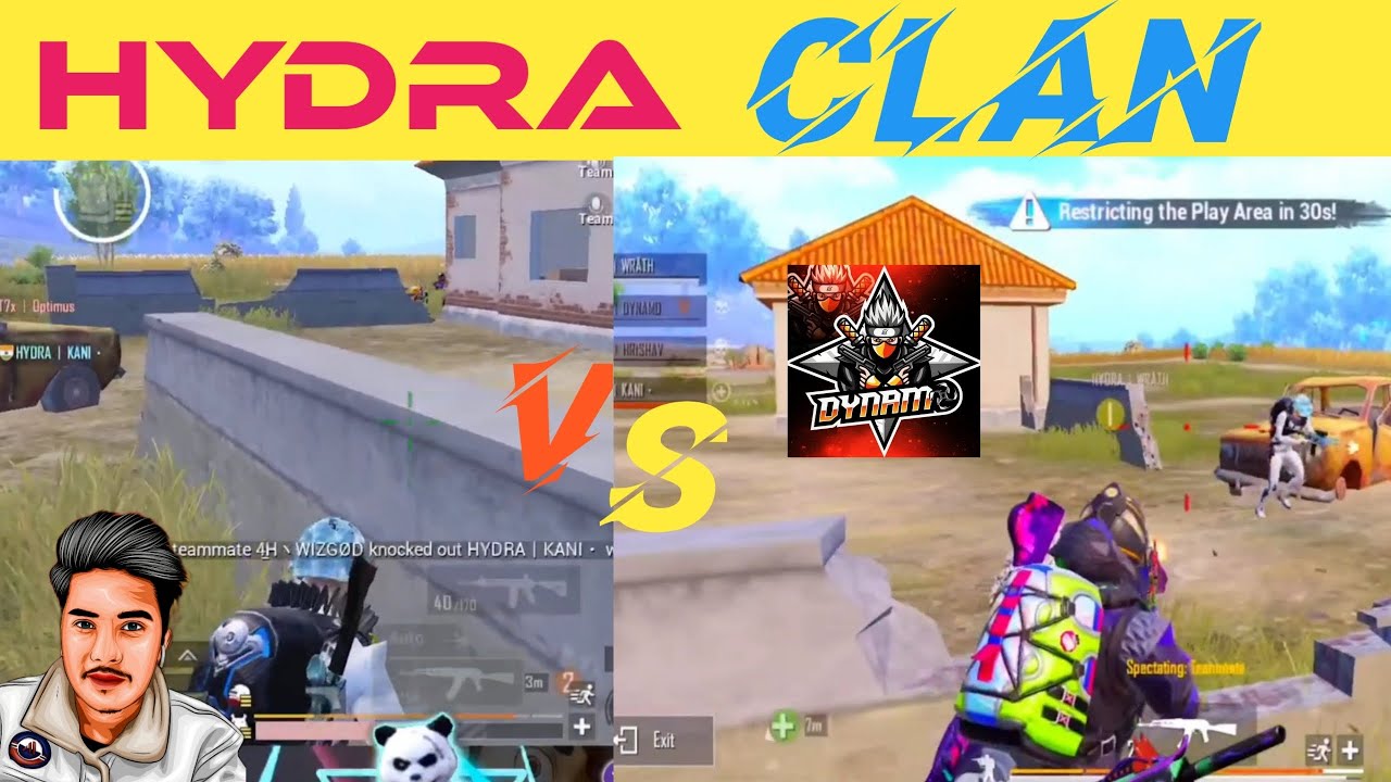 1st TIME HYDRA CLAN in my lobby | INSANE DOMINATION | @DynamoGaming @HYDRAWRATHop  @HYDRAHRISHAV