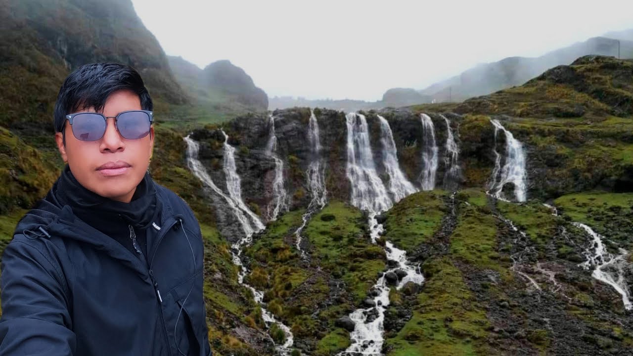 Llegué a las 7 Cataratas de Lares Calca Cusco 🇵🇪 ESTA IMPRESIONANTE !!