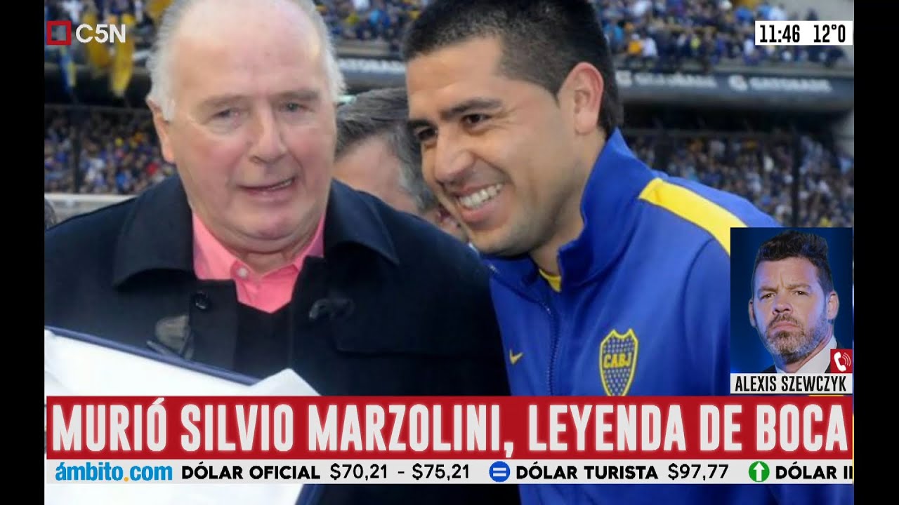 Muri&oacute; Silvio Marzolini, leyenda de Boca