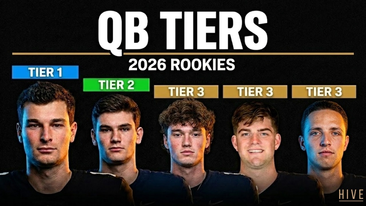 Dynasty Rookie QB Tiers | 2026 NFL Draft Class 📈