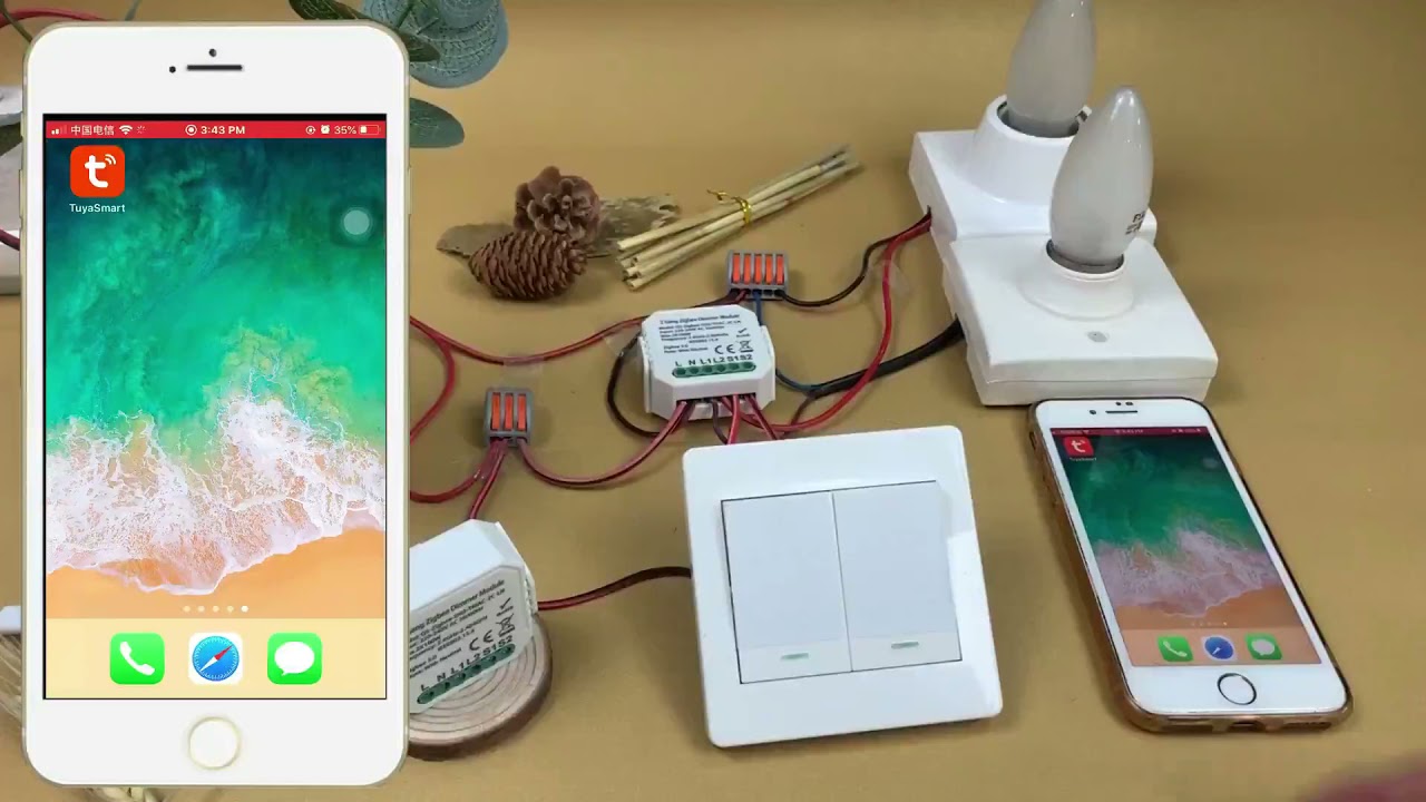Zigbee WIfi Dimmer Switch , app control and voice control