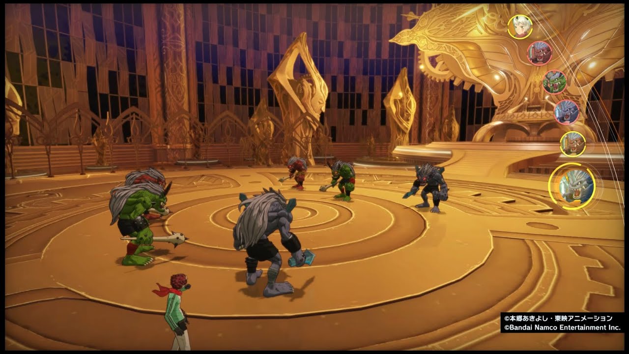 DIGIMON STORY TIME STRANGER デジモンストーリー タイムストレンジャー ボス フーガモン、オーガモン、ヒョーガモン（2回目）バランス