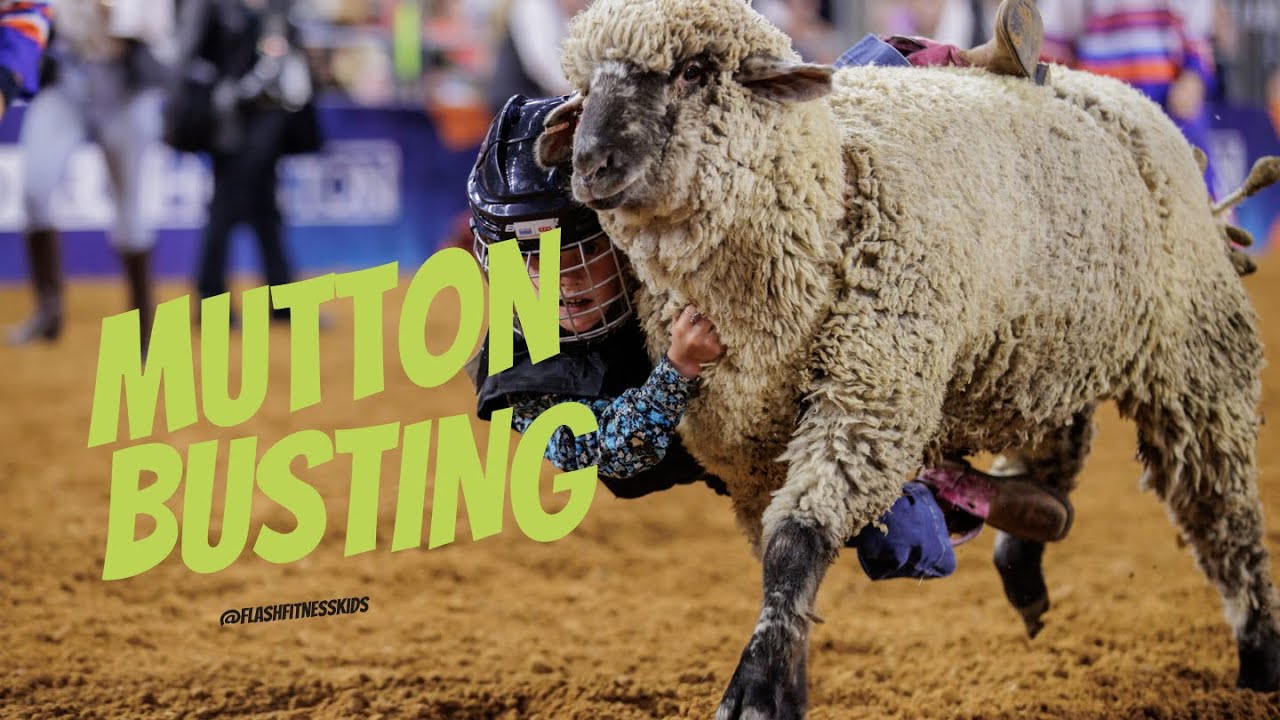 Adventures @RodeoHouston‬ 2024: Mutton Busting Fun! 🐑🤠 | FlashFitnessKids