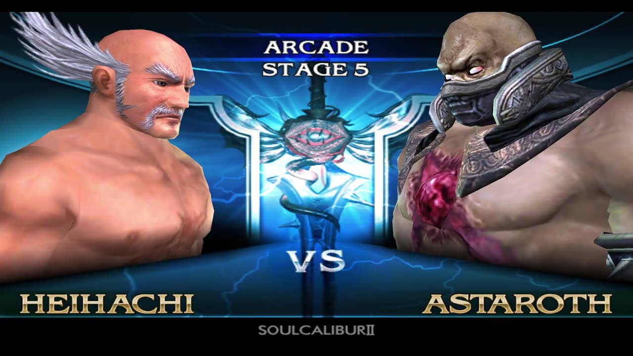 SoulCalibur II Plus Xbox / Tekken Tag 1 Heihachi Mishima Arcade Showcase