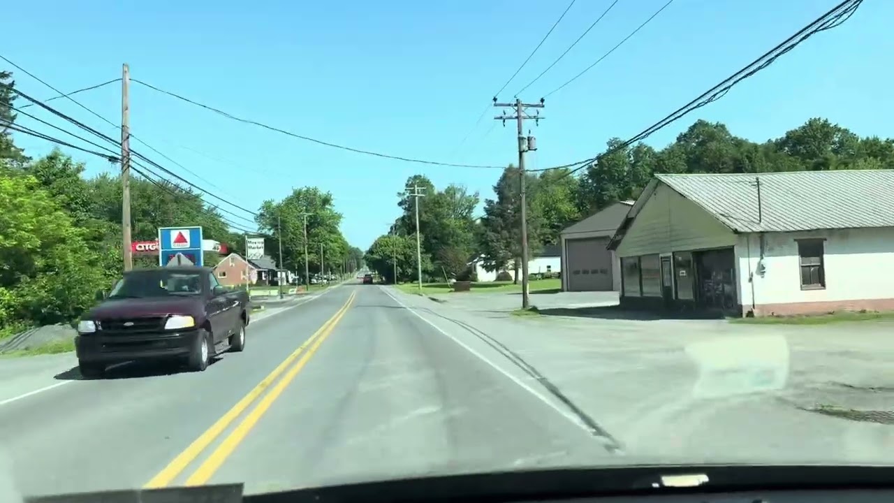 What was driving US 22 /US 322 in central Pennsylvania like at one time?