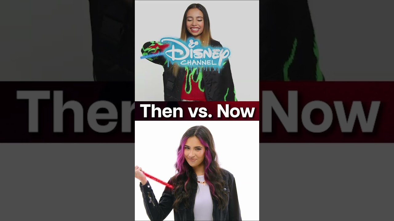 Kylie Cantrall's Wand ID Then vs Now DisneyDescendants TheRiseOfRed DisneyPlus