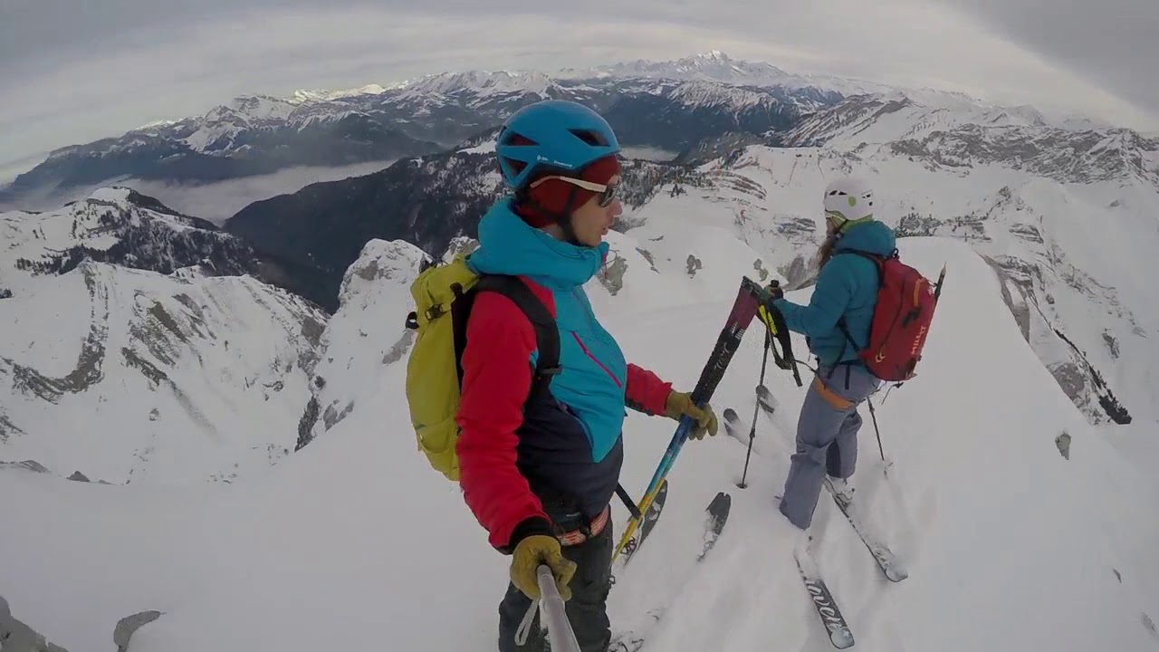 Couloir nord du Trélod - Bauges