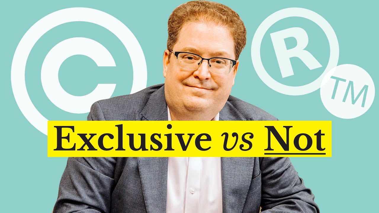 Exclusive vs Non Exclusive License l What&rsquo;s the difference?