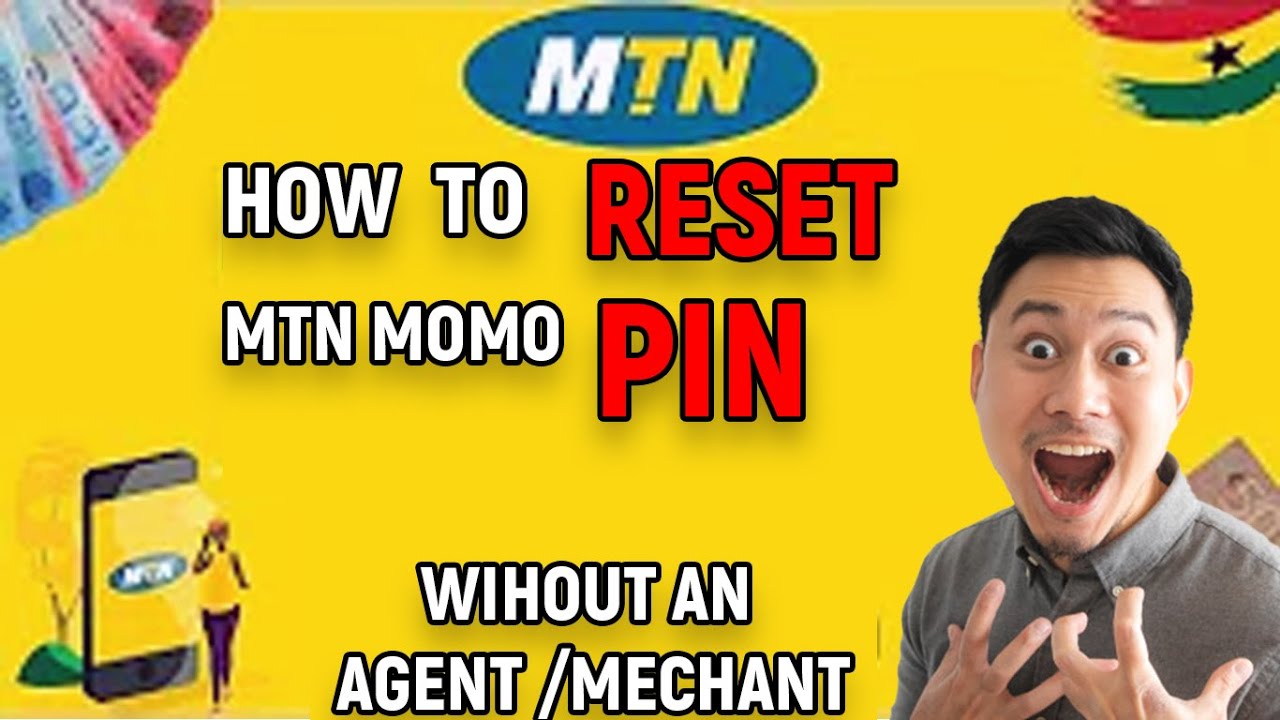 How to Setup Resetting MTN Mobile Money Pin By Self || How to Reset MoMo Pin|| No Agent/Merchant