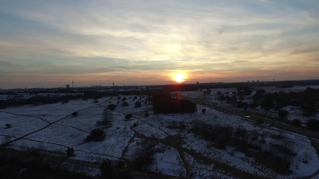 Fr&ouml;ttmaninger Heide Sunset