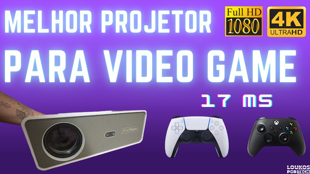 ESSE É O PROJETOR IDEAL PARA VIDEO GAME - TOUYINGER Q11W
