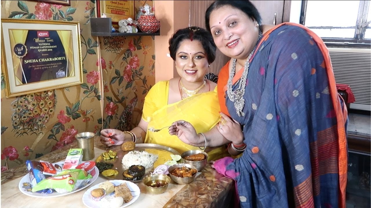 সাধের অনুষ্ঠানে মা করলো বিশাল ভুরিভোজের আয়োজন | Baby Shower Traditions In Bengal