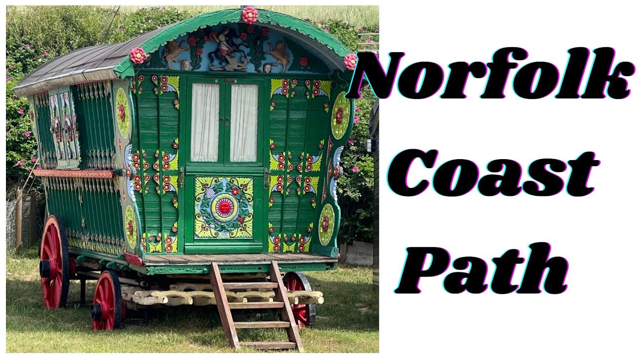 Wild Camping and Walking. Norfolk Coast Path. Day 5. To Winterton-on-Sea. HOT…33 degrees
