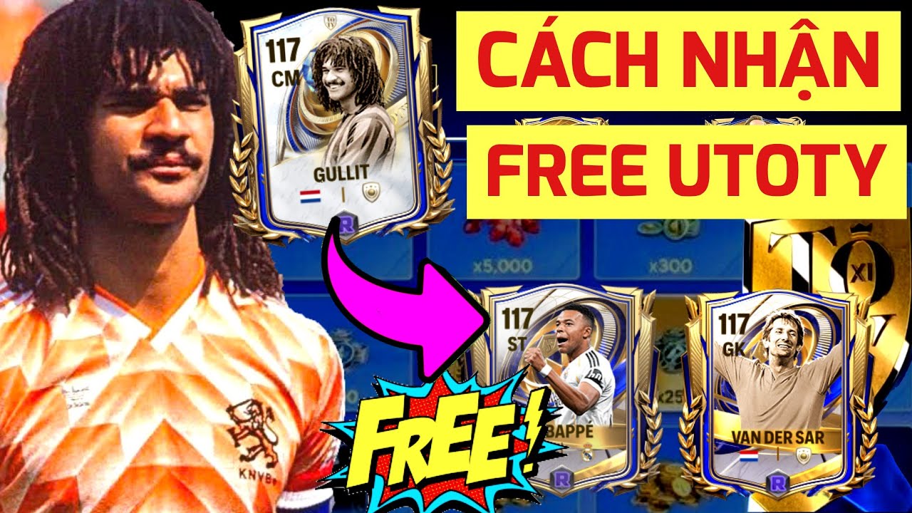 🔥 SIÊU ĐƠN GIẢN CÁCH NHẬN FREE UTOTY FC MOBILE ● DỪNG LẠI NGAY SĂN BỐ GAME TUẦN 3 | GULLIT, SALIBA