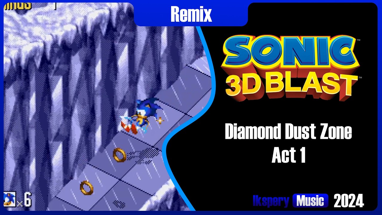 Sonic 3D - Diamond Dust Act1 [Mega Drive] Remix